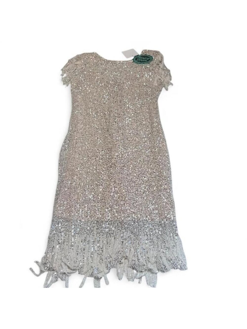 Sterling Kreek Night Life Sequined Bodycon Midi Dress Women's XS Glam Festival